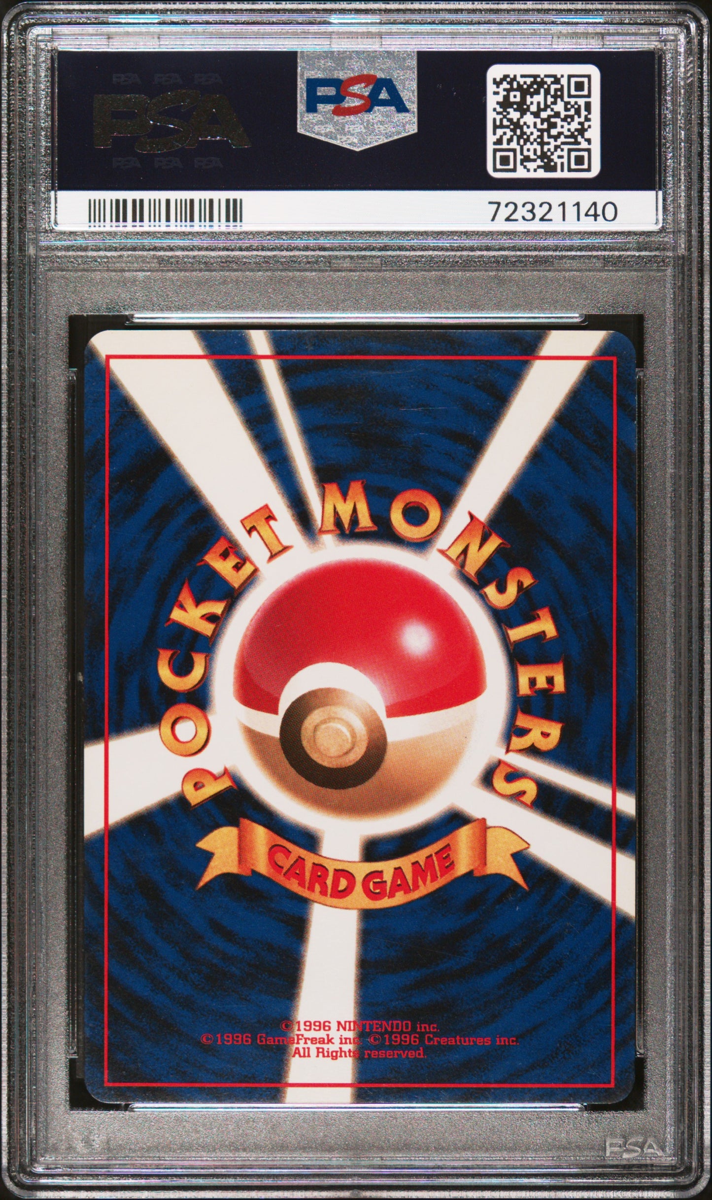 1998 POKEMON JAPANESE GYM PSA 8 #22 LT. SURGE'S FEAROW HOLO SWIRL